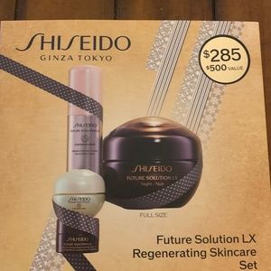 SHISEIDO Future Solution LX Regenerating Skincare Set NEW Value $500